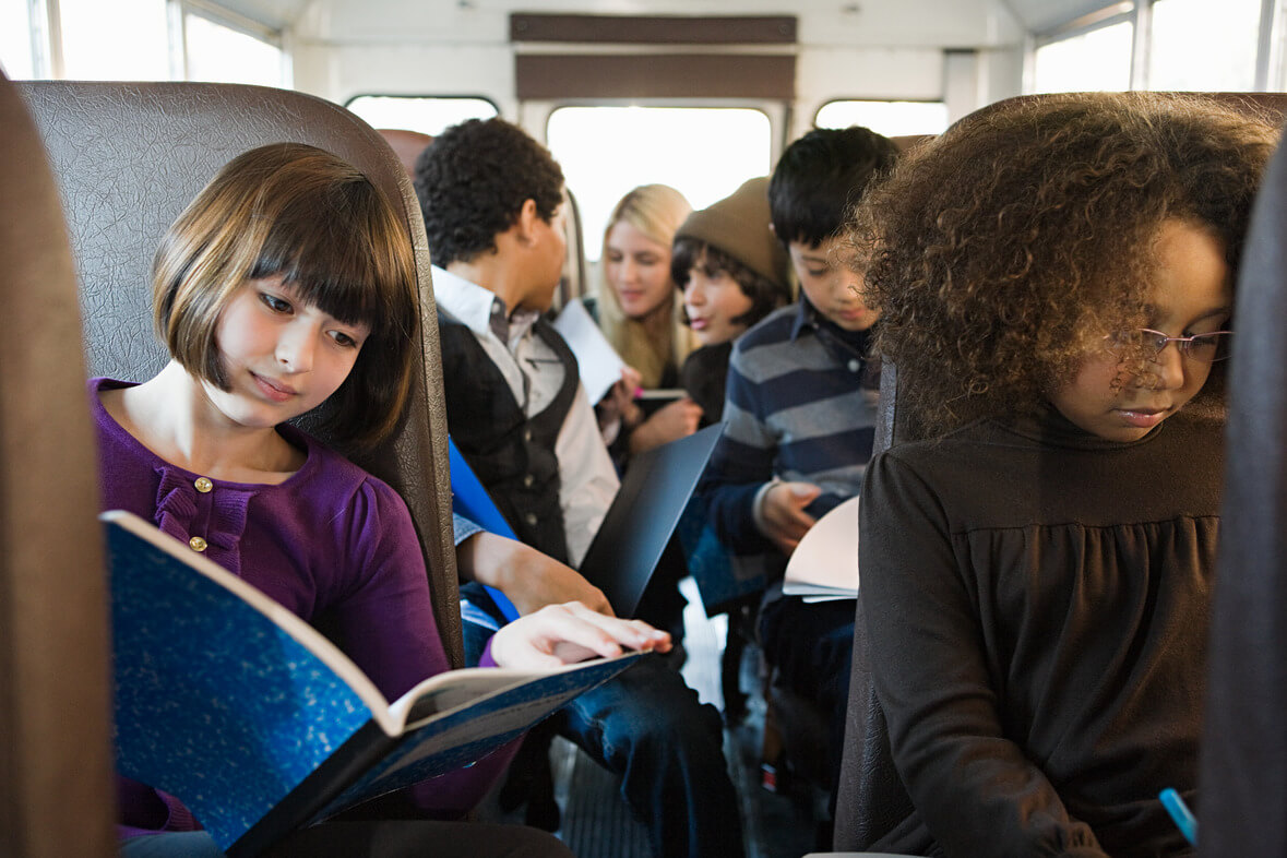 Charted Bus School Trips CAJ Tours is happy to transport students of all ages on field trips and events throughout the United States. It is our goal to provide students with a window to the world of learning outside of the classroom.